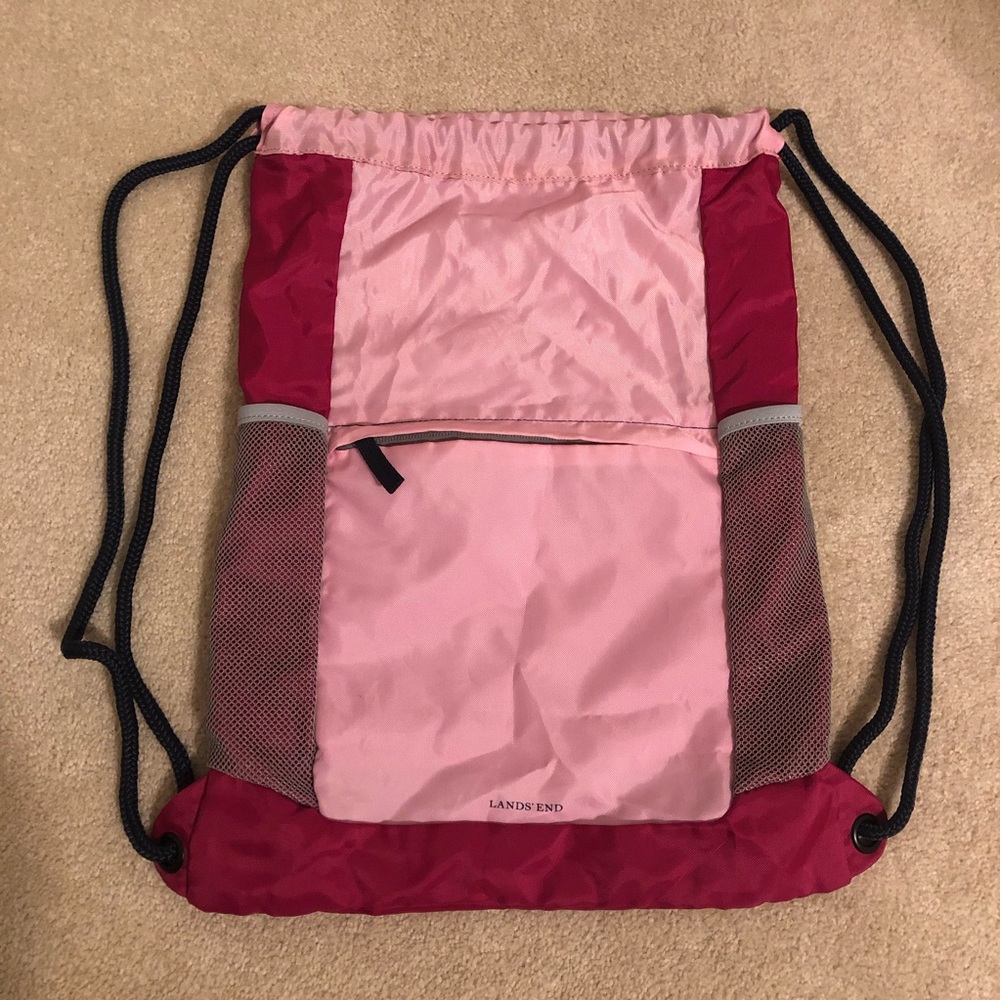 Lands’ End Drawstring Bag